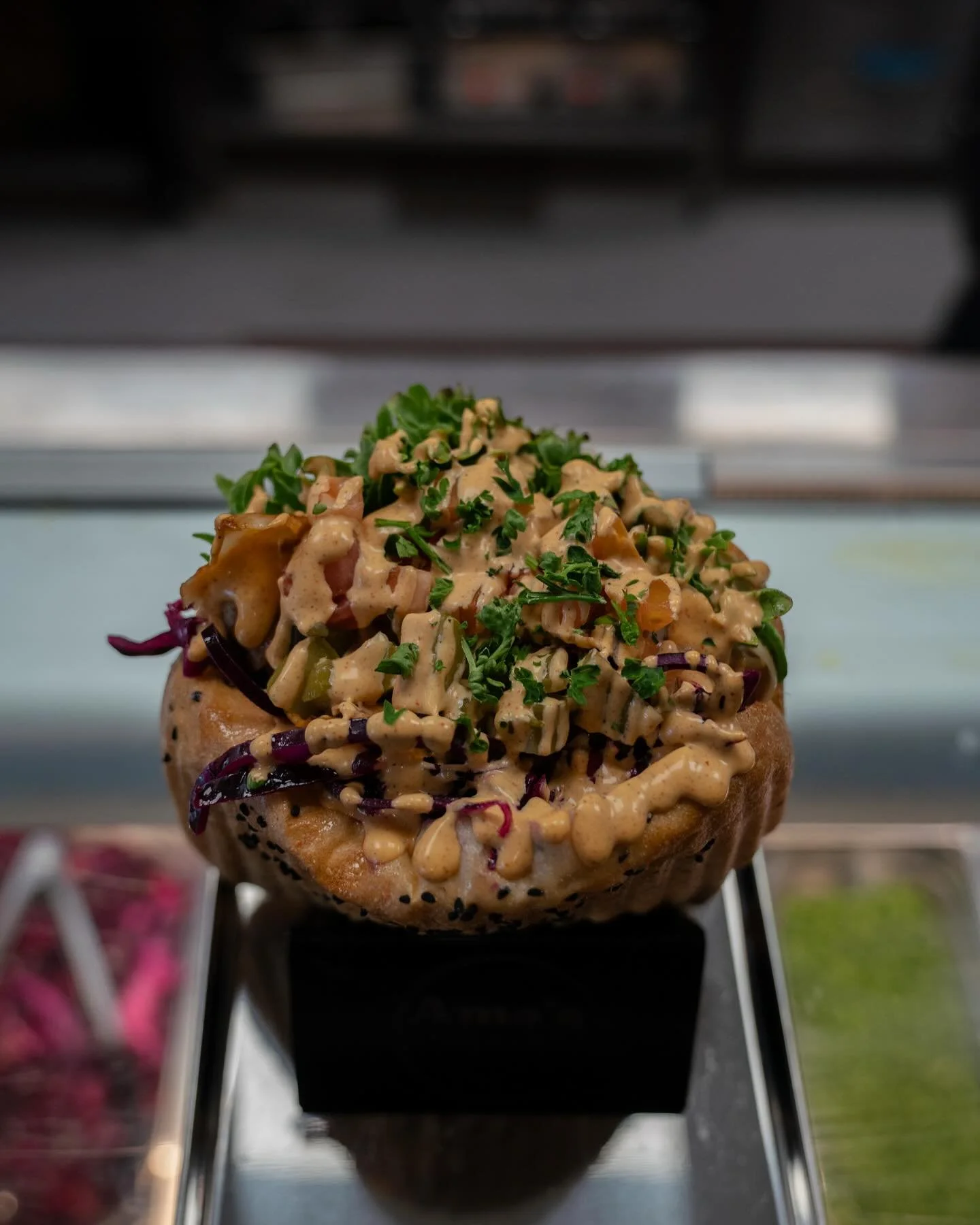 Amo's Kebab - Maträtt: Kebabtallrik